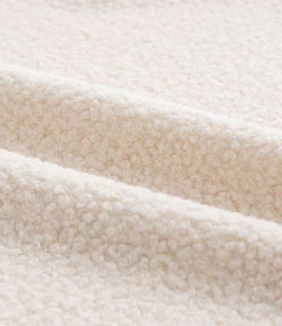 Campera Alargada Infantil en Sherpa - Talle 5 a 14 años 3