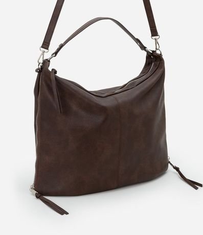 Bolso Hobo Grande Desestructurada con Correas Dobles 2