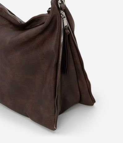 Bolso Hobo Grande Desestructurada con Correas Dobles 5