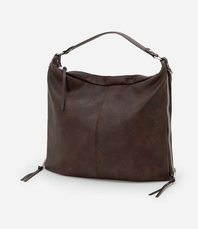 Bolso Hobo Grande Desestructurada con Correas Dobles 6
