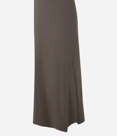 Vestido Largo en Algodón con Manga Corta 5