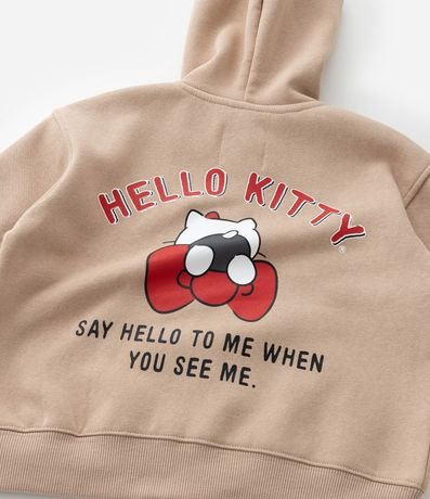 Campera Infantil con Estampa Frente y espalda Hello Kitty - Talle 5 a 14 años 7
