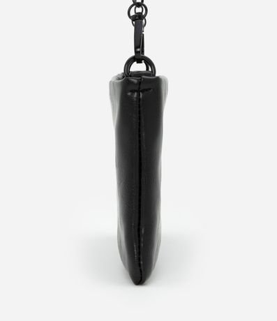 Billetera Transversal Grande en PU con Bretel Fino de Cadena 2