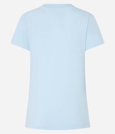 Blusa Básica en Algodón con Pequeño Bolsillo Delantero 6
