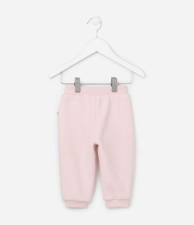 Pantalón Infantil en Fleece Básica - Talle 0 a 18 meses 2