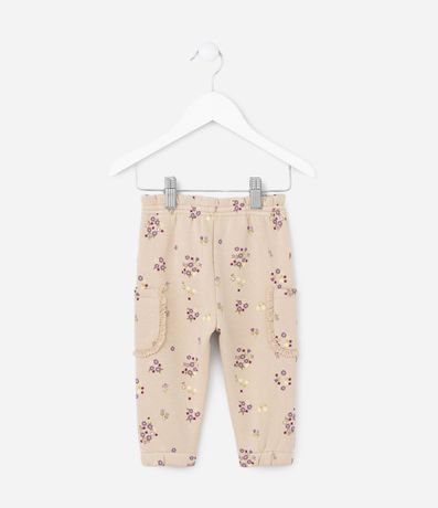 Pantalón Clochard Infantil con Bolsillo Cargo - Talle 0 a 18 meses 2