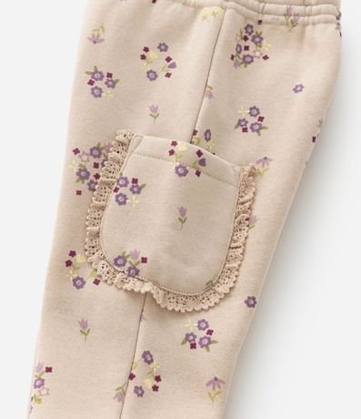 Pantalón Clochard Infantil con Bolsillo Cargo - Talle 0 a 18 meses 7