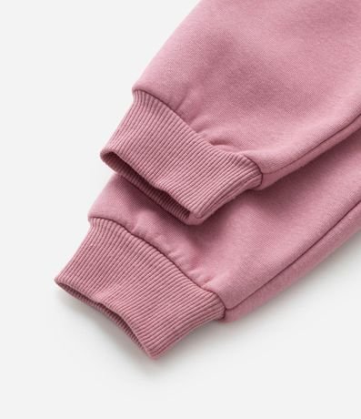Conjunto Infantil en Fleece con Bordado Conejitos - Talle 0 a 18 meses 8