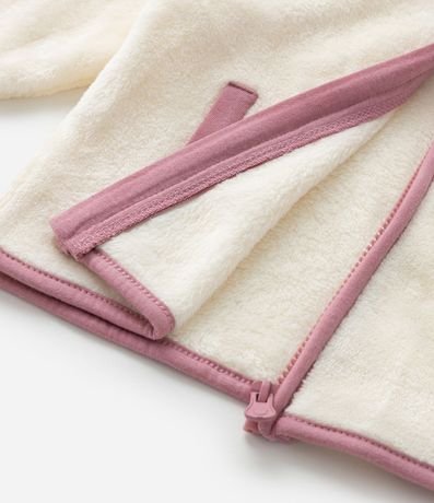 Conjunto Infantil en Fleece con Bordado Conejitos - Talle 0 a 18 meses 9