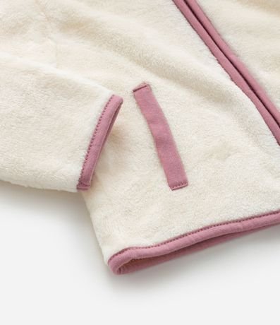 Conjunto Infantil en Fleece con Bordado Conejitos - Talle 0 a 18 meses 6