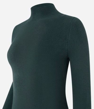 Blusa Básica en Viscosa con Cuello Alto 7