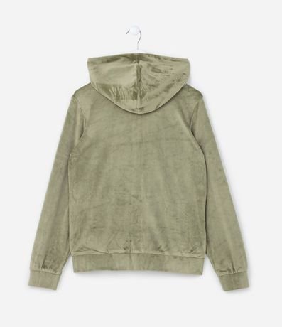 Campera Infantil en Plush con Capucha y Bolsillo - Talle 5 a 14 años 2