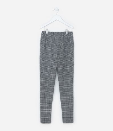 Pantalón Legging Infantil con Estampa de Cuadros - Talle 5 a 14 años 2