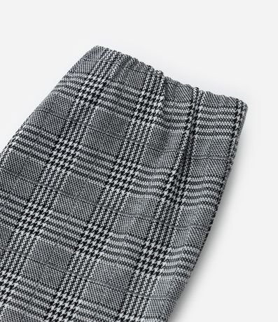 Pantalón Legging Infantil con Estampa de Cuadros - Talle 5 a 14 años 4