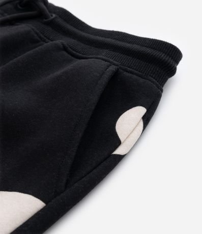 Pantalón Infantil en Algodón con Estampa Corazón - Talle 5 a 14 años 5