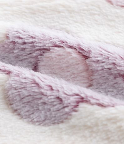 Mono Infantil en Fleece con Estampa Floral - Talle 0 a 18 meses 4