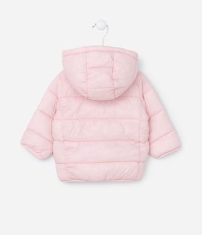 Campera Puffer Infantil en Microfibra Básica - Talle 0 a 18 meses 2