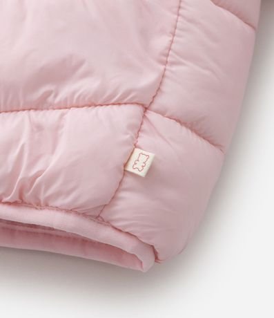Campera Puffer Infantil en Microfibra Básica - Talle 0 a 18 meses 3
