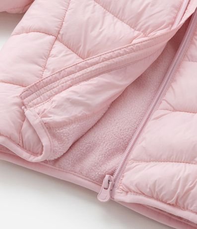 Campera Puffer Infantil en Microfibra Básica - Talle 0 a 18 meses 5