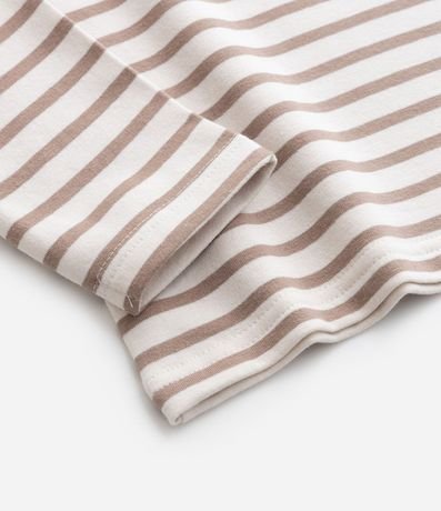 Remera Infantil con Estampa Rayada - Talle 1 a 5 años 5