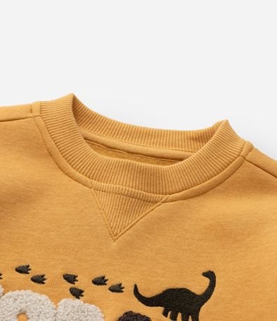 Conjunto Infantil con Bordado en Chenille de Dinos - Talle 1 a 6 años 11