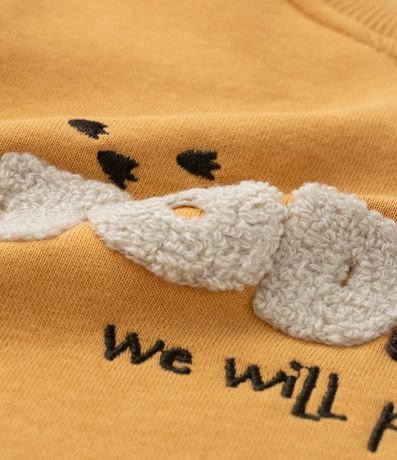 Conjunto Infantil con Bordado en Chenille de Dinos - Talle 1 a 6 años 12