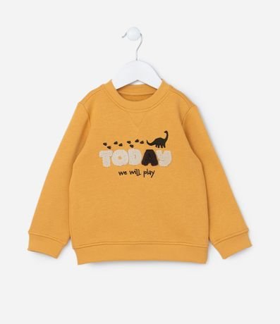 Conjunto Infantil con Bordado en Chenille de Dinos - Talle 1 a 6 años 2