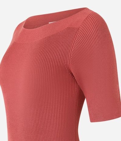 Blusa Básica de Punto con Escote Bote 2