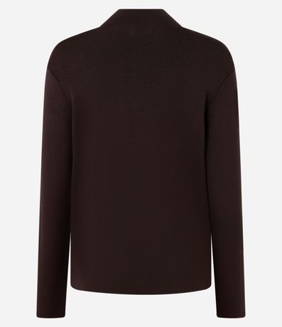 Blusa de Punto con Cuello Alto 6