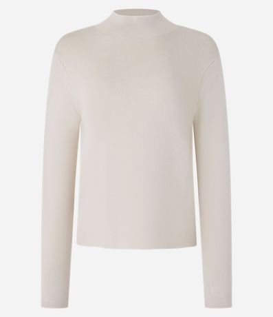 Blusa de Punto con Cuello Alto 5