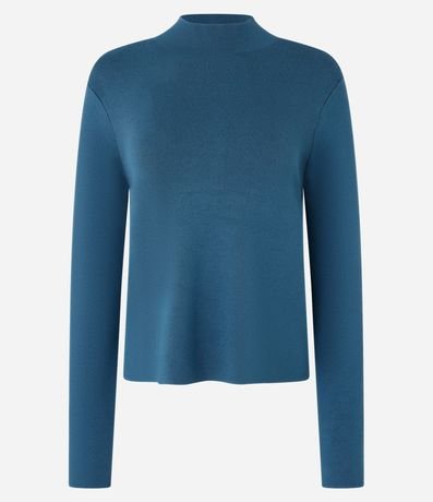 Blusa de Punto con Cuello Alto 5