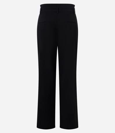 Pantalón Wide Leg Sastrería con Cinturón en PU 8