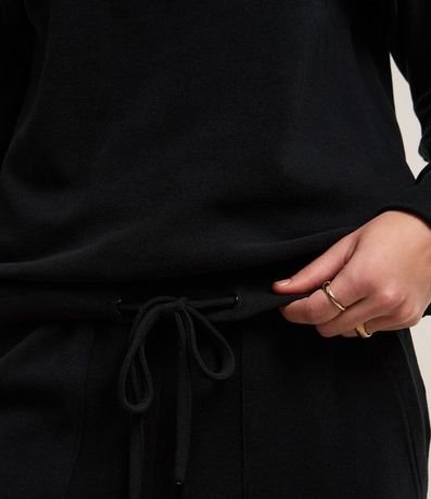 Blusa en Malla Brush con Cuello Alto Degagê 4