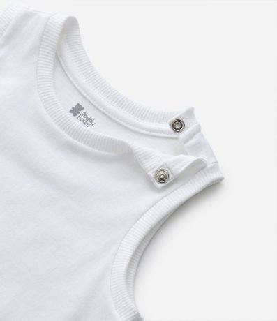 Remera Musculosa Infantil en Algodón - Talle 0 a 18 meses 4