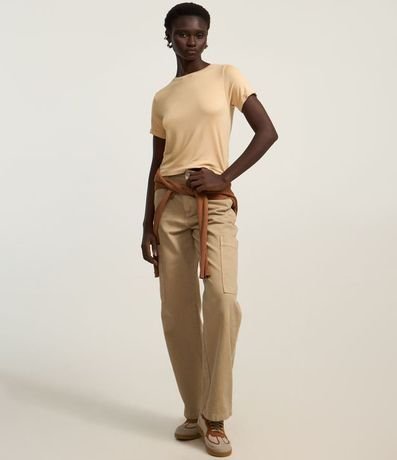 Blusa en Viscosa con Manga Plegada 2