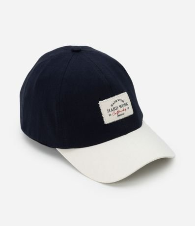 Gorra Infantil Aba Curva con Estampa Hard Work - Talle Unico