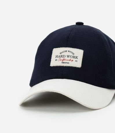 Gorra Infantil Aba Curva con Estampa Hard Work - Talle Unico 4