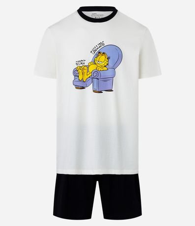 Pijama corto en Algodón con Estampa Garfield 6