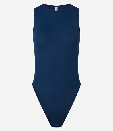 Body Básico en Rib con Cuello Halter 6