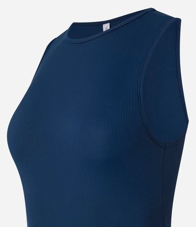 Body Básico en Rib con Cuello Halter 7