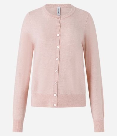 Cardigan en Punto con Abotonado Delantero 2
