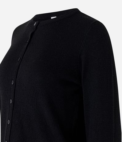 Cardigan en Punto con Abotonado Delantero 4
