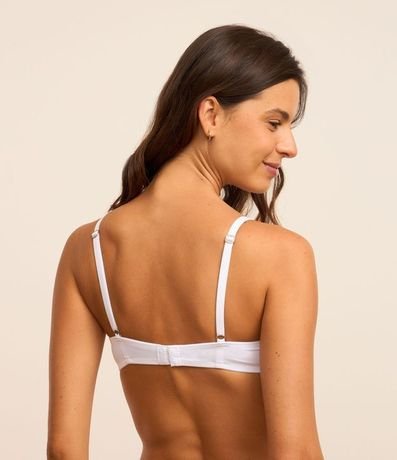 Soutien Copa Triangular en Microfibra con Detalles en Encaje 3