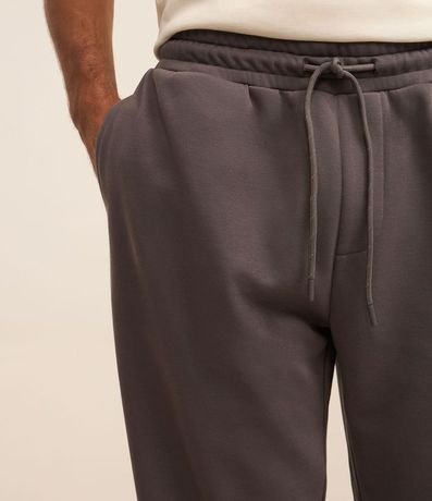 Pantalón Jogger en Algodón con Cintura Elástica y Cordón 4