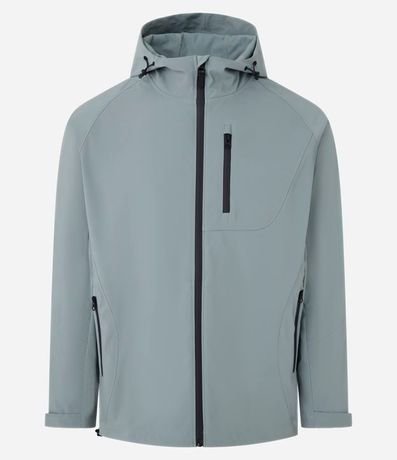Campera Deportiva Resistente a Agua y con Capucha 10