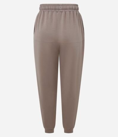 Pantalón Jogger con Lazo en la Cintura y Bolsillos 6