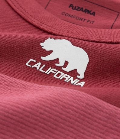 Remera Infantil con Estampa California y Recortes Texturizados - Talle 5 a 14 años 4