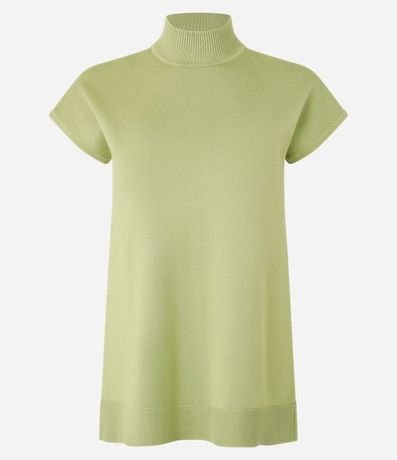 Blusa en Punto con Cuello Alto 5