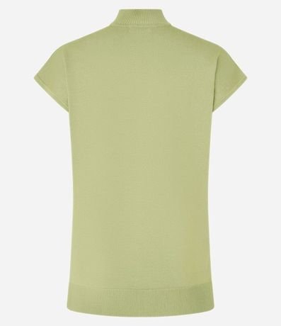 Blusa en Punto con Cuello Alto 7
