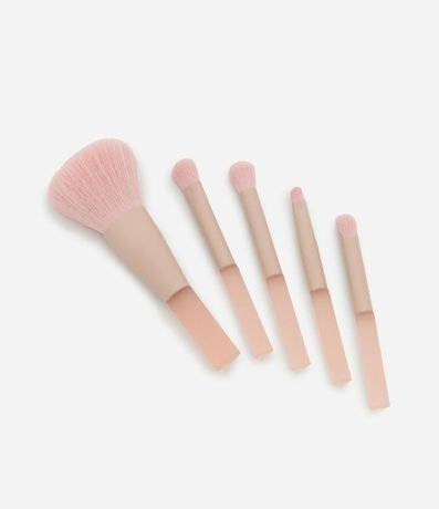 Set de 05 Mini Brochas con Estuche de Maquillaje Alchemia 4